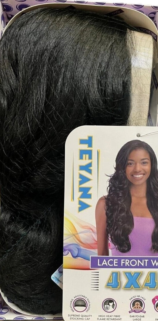 Obsession Synthetic Swiss HD 4x4 Lace Front Free Part Wig - TEYANA