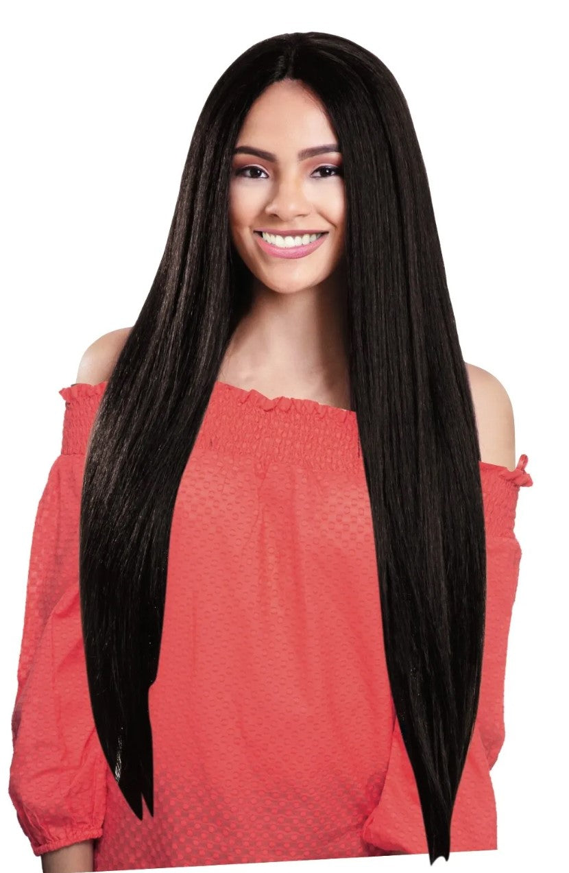 Obsession Lace Front Human Hair Fusion Wig - Ayleen