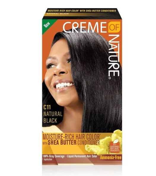 Creme Of Nature Moisture Rich Permanent Hair Dye With Shea Butter - All Colours