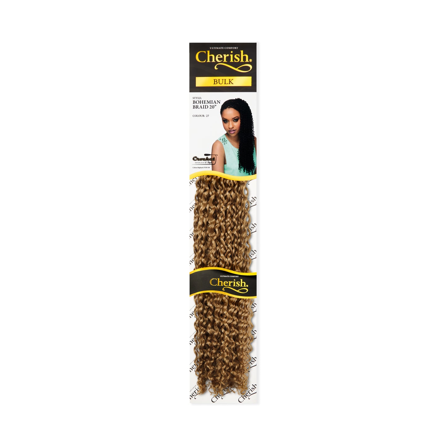Cherish Synthetic Crochet Extension Braid - Bohemian Bulk 20 Inch
