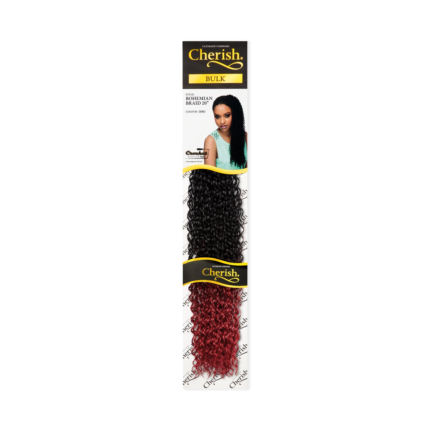 Cherish Synthetic Crochet Extension Braid - Bohemian Bulk 20 Inch