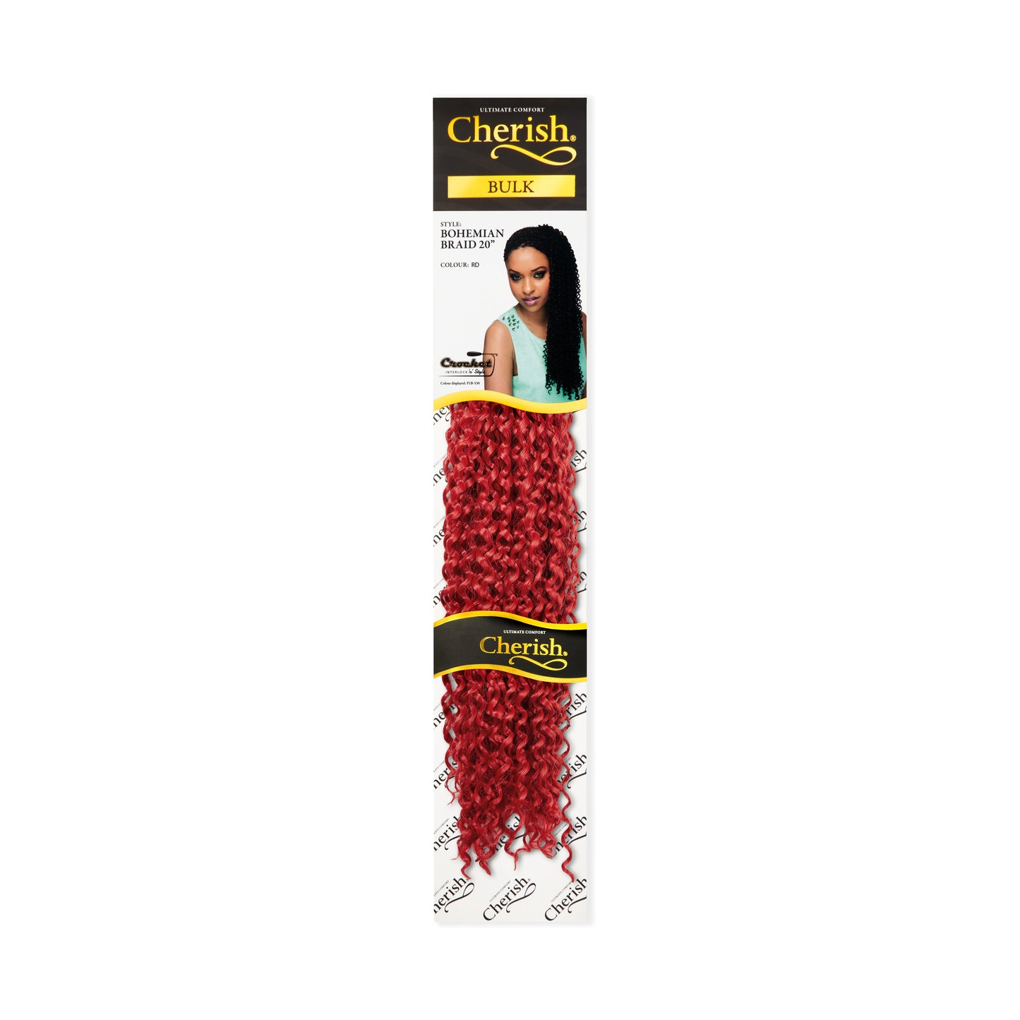 Cherish Synthetic Crochet Extension Braid - Bohemian Bulk 20 Inch