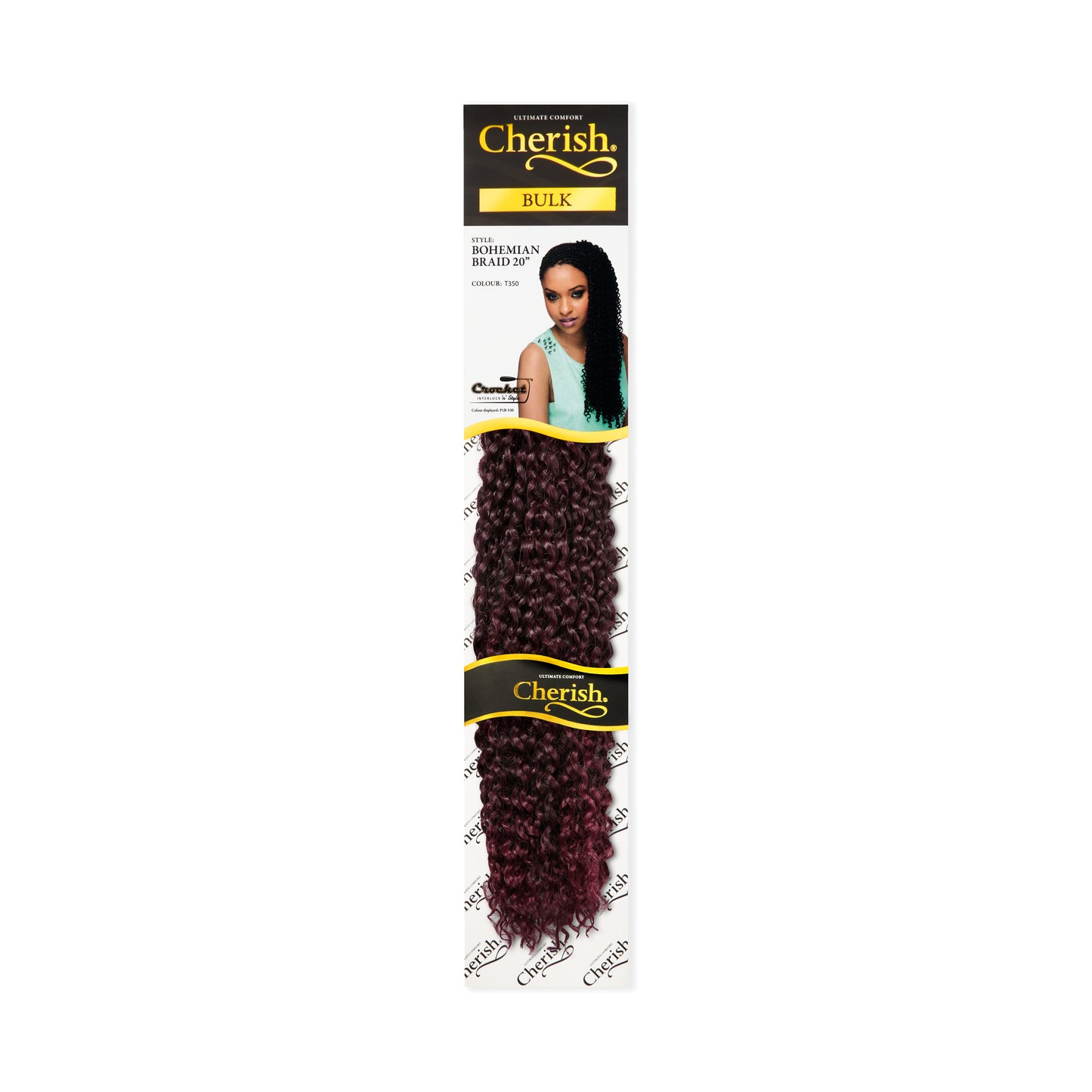 Cherish Synthetic Crochet Extension Braid - Bohemian Bulk 20 Inch