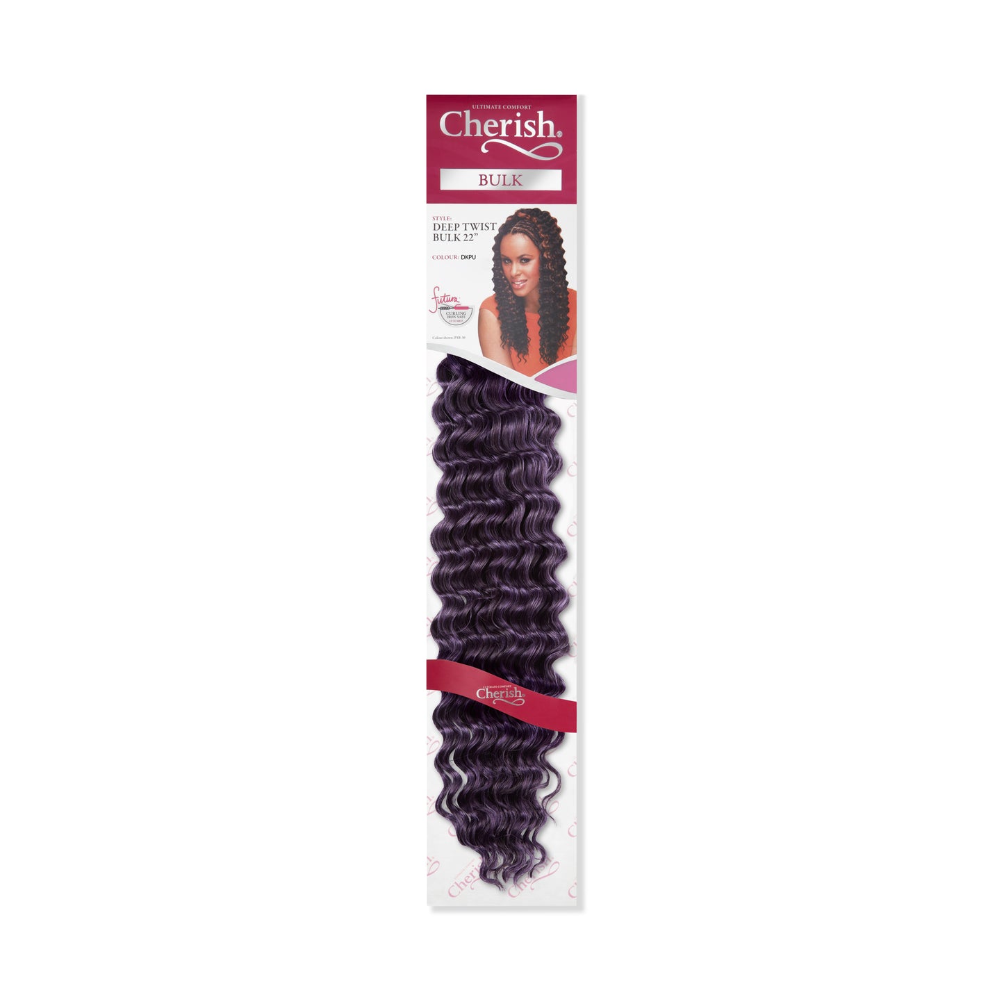 Cherish Synthetic Bulk Crochet Hair Extension Braids - Deep Twist 22 Inch