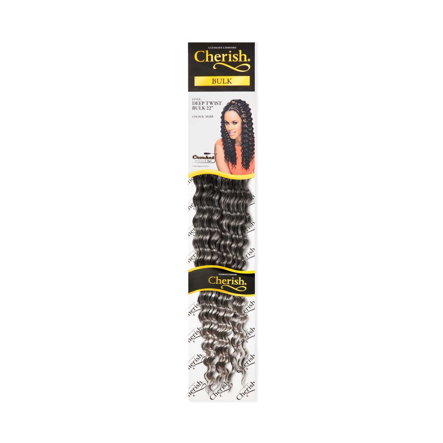 Cherish Synthetic Bulk Crochet Hair Extension Braids - Deep Twist 22 Inch