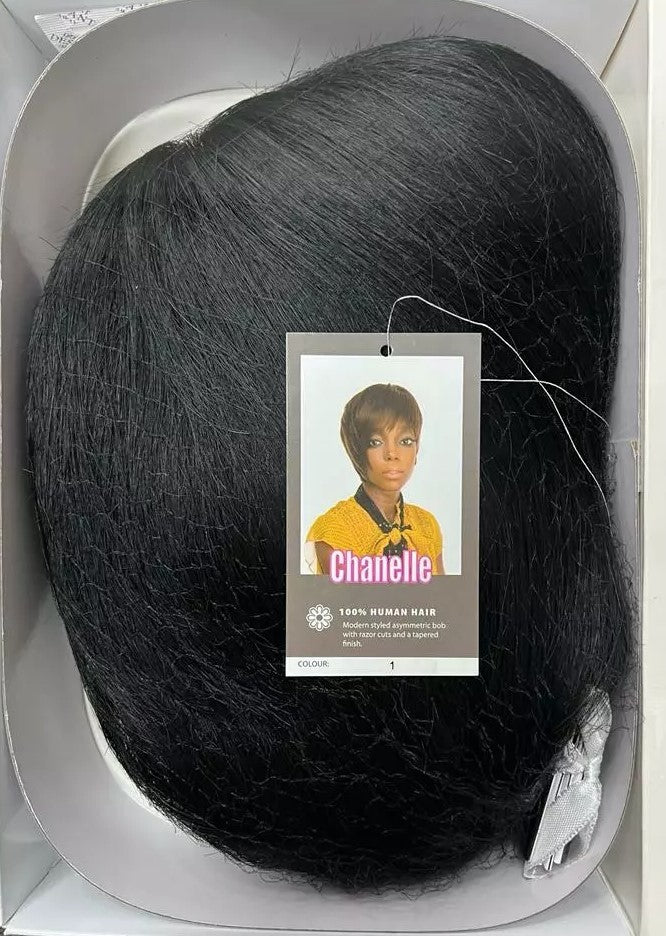 Sleek Human Hair Wig - Chanelle