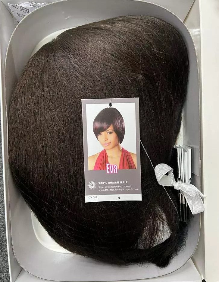 Sleek Human Hair Wig - Eva