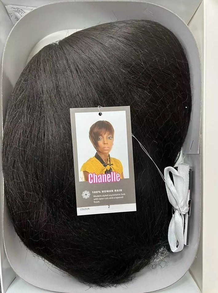 Sleek Human Hair Wig - Chanelle