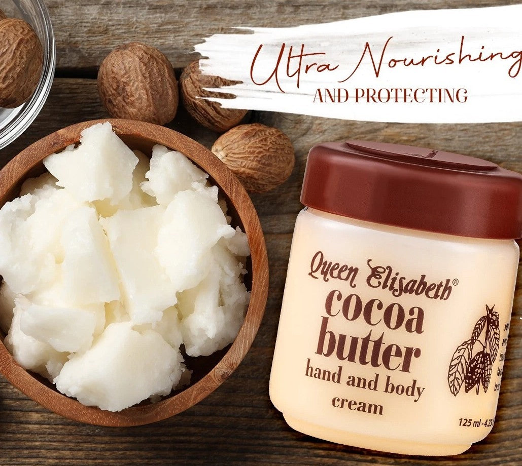 Queen Elizabeth Cocoa Butter Hand and Body Cream