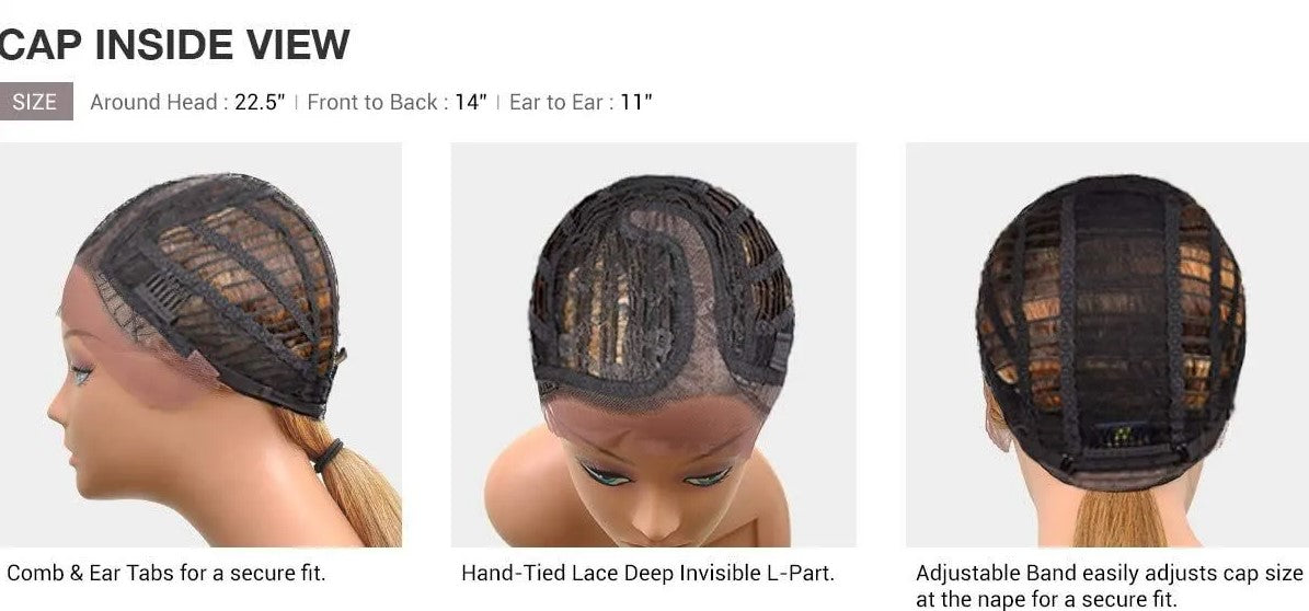 Freetress Equal Synthetic Lace Front Deep Invisible Wig - Karissa