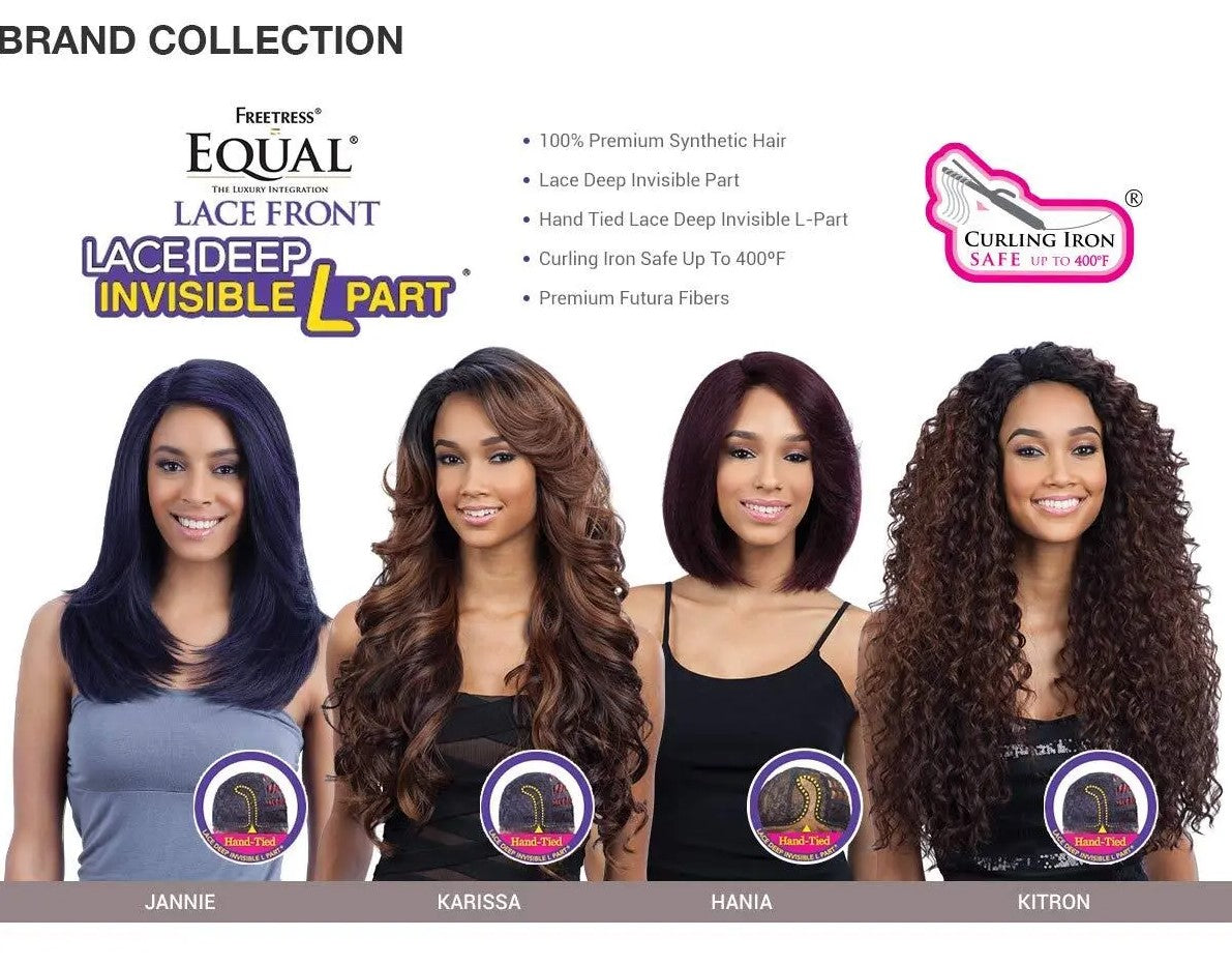 Freetress Equal Synthetic Lace Front Deep Invisible Wig - Karissa