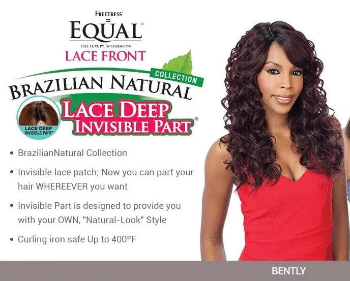 Freetress Equal Synthetic Lace Front Invisible Part Wig - BENTLY