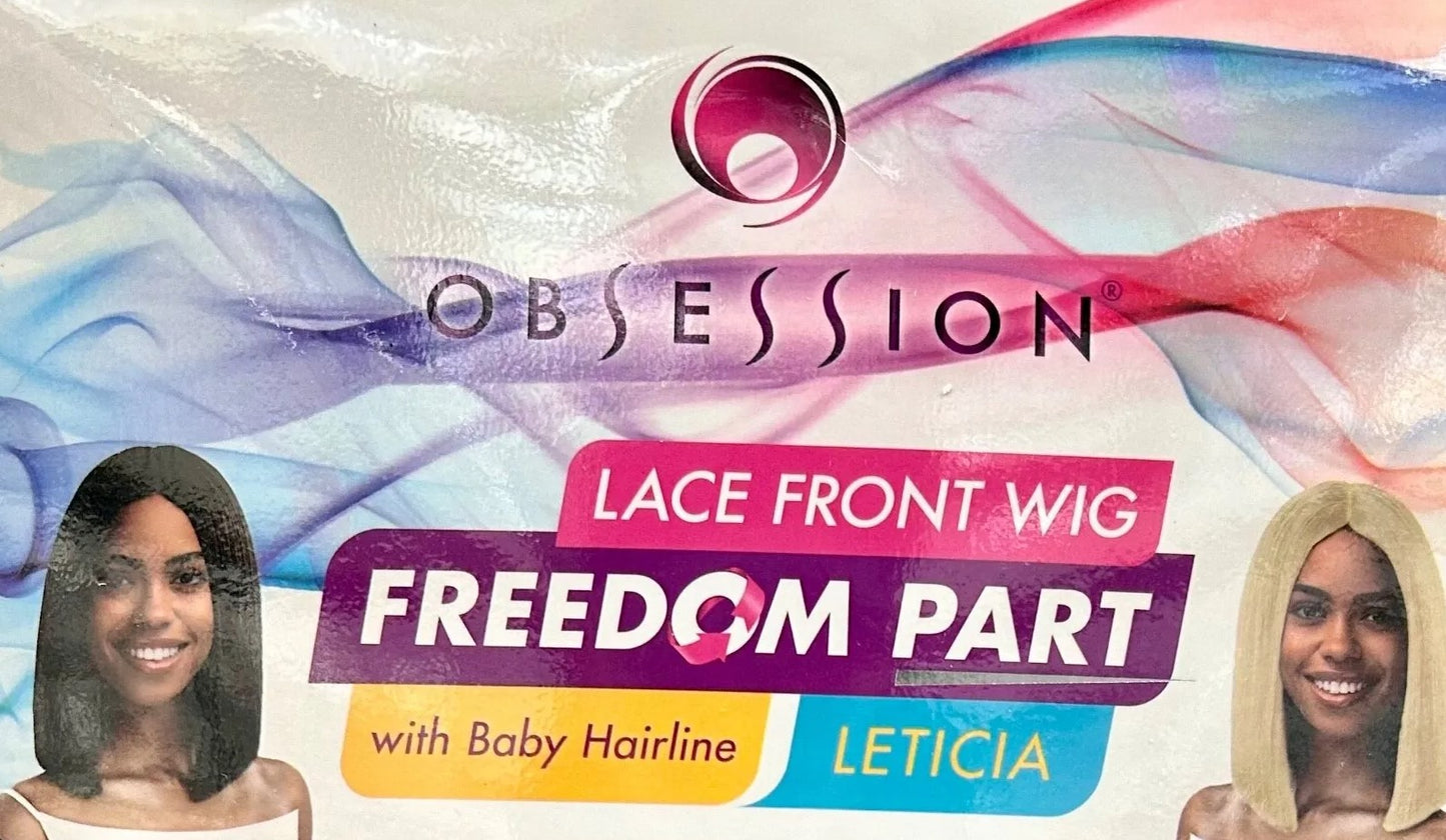 Obsession Synthetic Lace Front Free Part Hand Tied Wig - Leticia