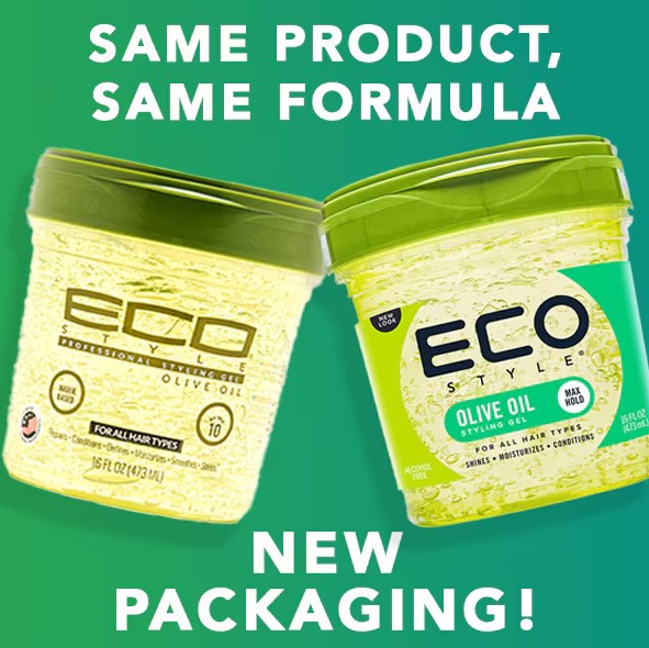 ECO Style Styling Gel - Olive Oil Max Hold (All Sizes)
