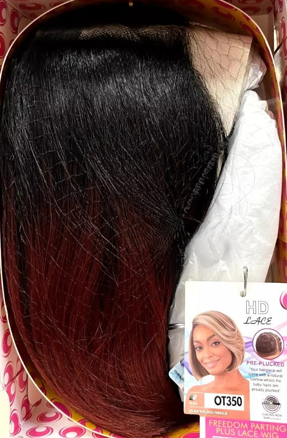 Obsession Synthetic HD Lace Front Bob Hair Wig - Keisha