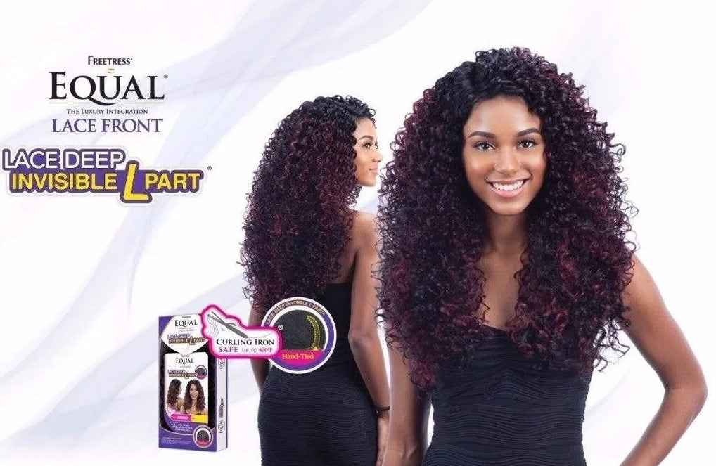 Freetress Equal Synthetic Deep Invisible L Part Lace Front Hair Wig - Sophie