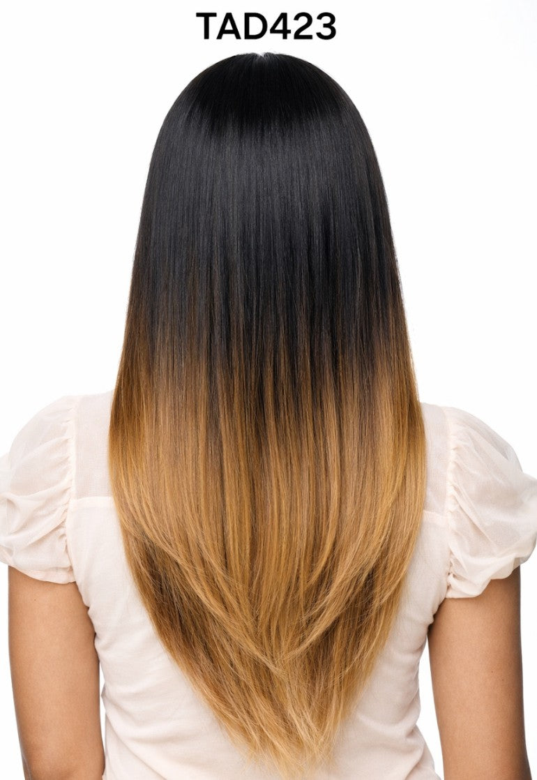 Cherish Synthetic Natural Look Long Wavy Curly Hair Wig - Jessica