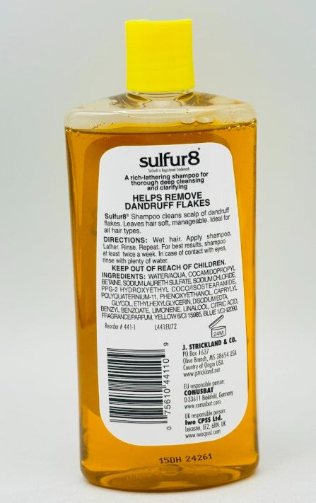Sulfur8 Deep Cleaning Shampoo