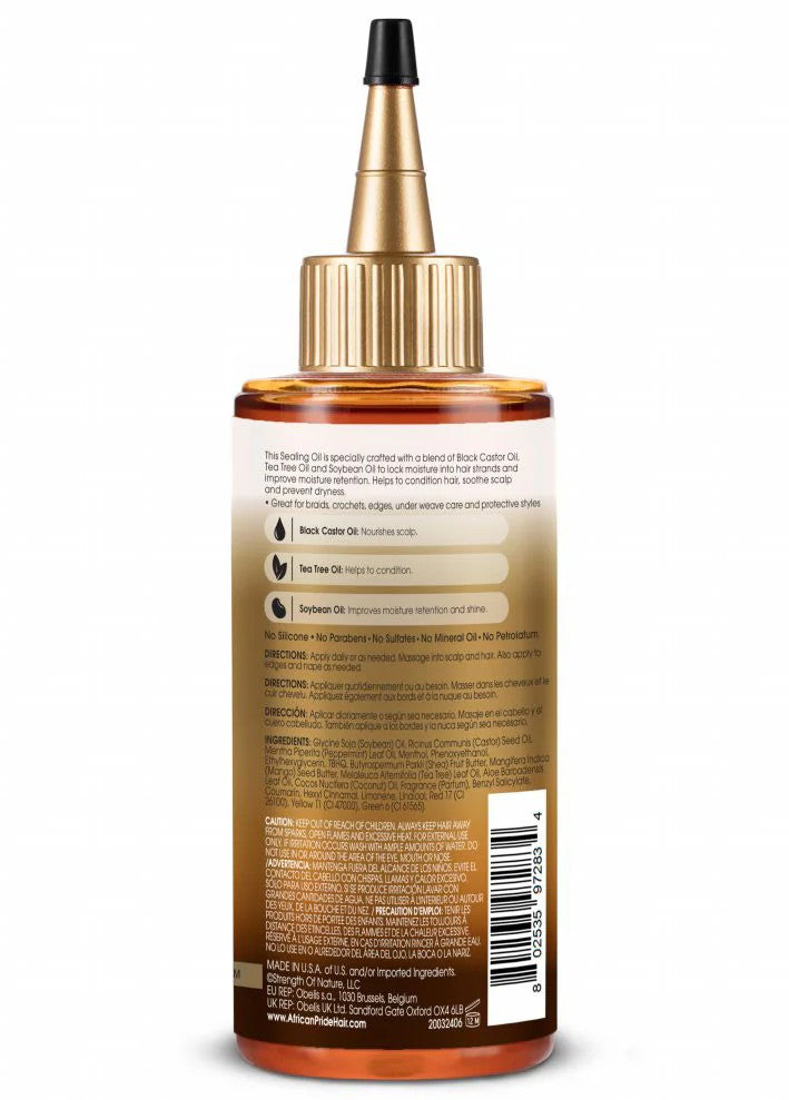 African Pride Black Castor Miracle Hair & Scalp Sealing Oil 177ml