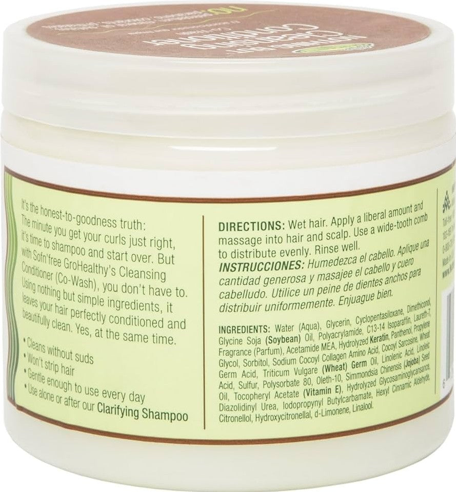 Sof N Free Gro Healthy Nothing But Cleansing Conditioner 454g