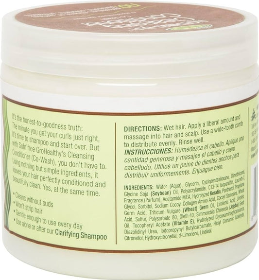 Sof N Free Gro Healthy Nothing But Cleansing Conditioner 454g