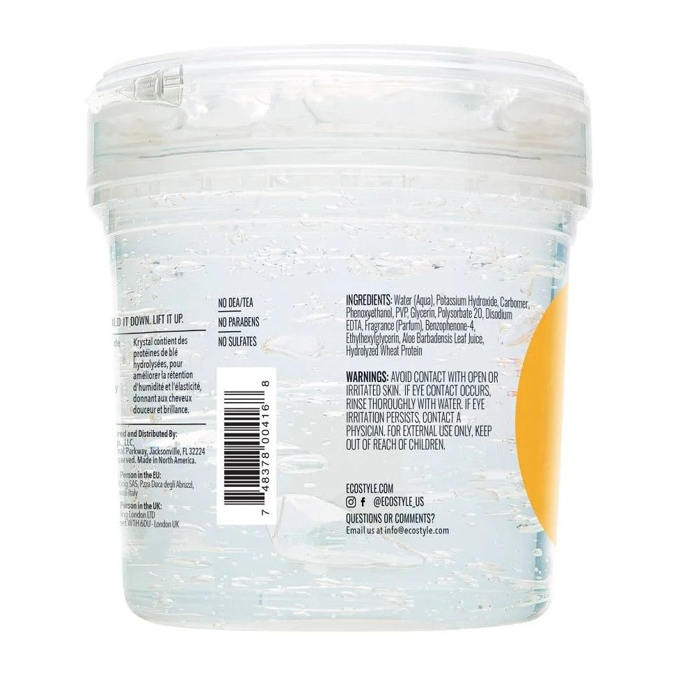 ECO Style Professional Styling Gel - Krystal /Clear (All Sizes)