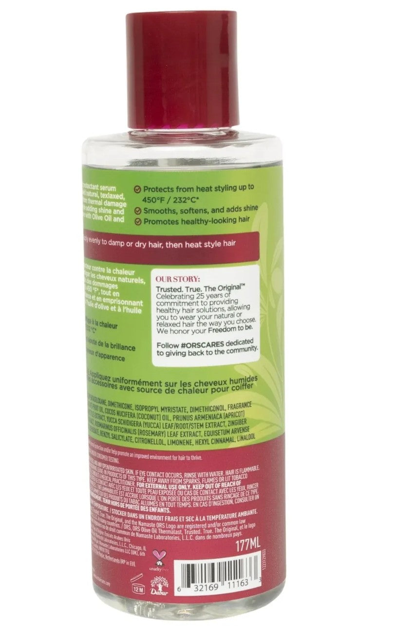ORS Olive Oil Heat Protection Hair Serum Infused With Coconut Oil 177ml