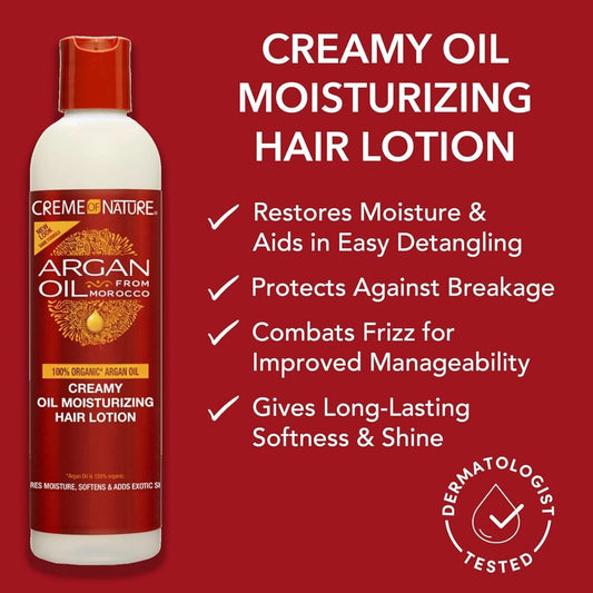 Creme of Nature Argan Oil Creamy Oil Moisturising Hair Lotion 250ml