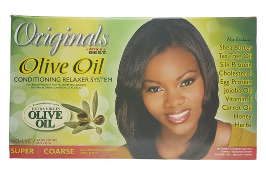 Organics Africa's Best Olive Oil Conditioning Relaxer System