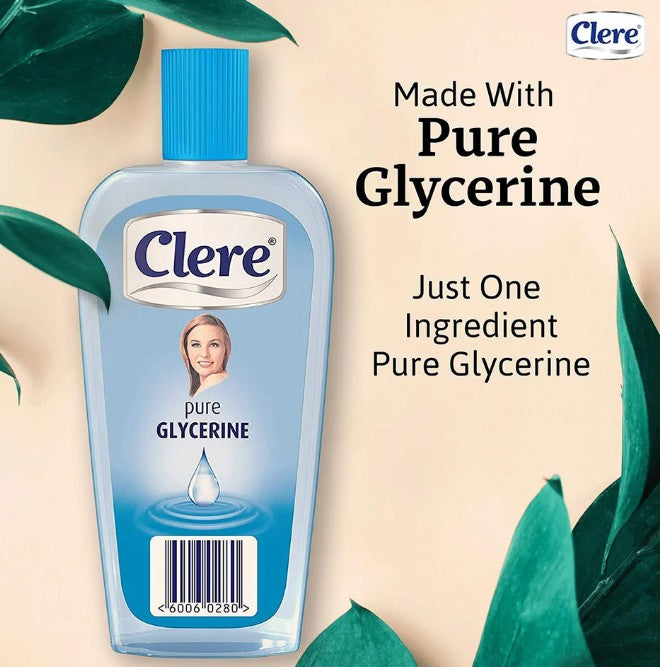 Clere Pure Glycerine – Multipurpose Intense Moisturizer for Skin & Hair 200ml