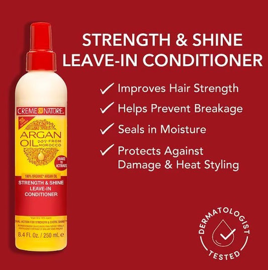 Creme of Nature Argan Oil Strength & Shine Leave-in Conditioner 250ml