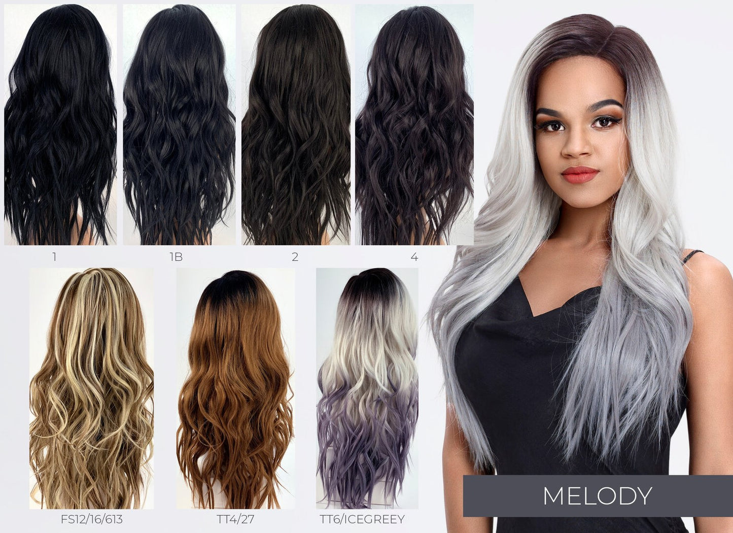 Sleek Spotlight 101 Synthetic Lace Front/ Parting Wig - Melody