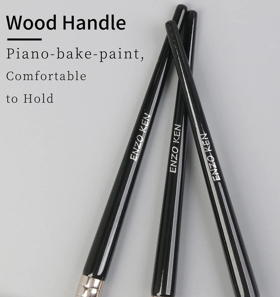 Concealer & Nose Contour Brush by Enzo Ken (Rare Beauty & Fenty Dupe)