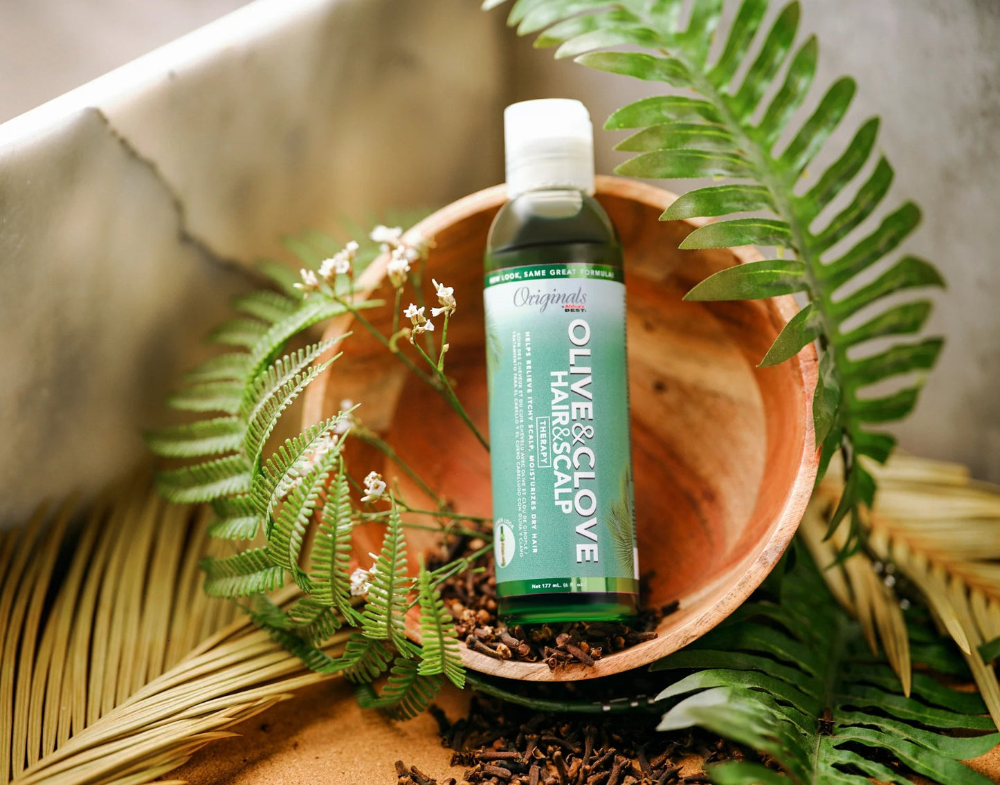 Originals by Africa's Best Olive & Clove Hair & Scalp Oil Therapy 177ml