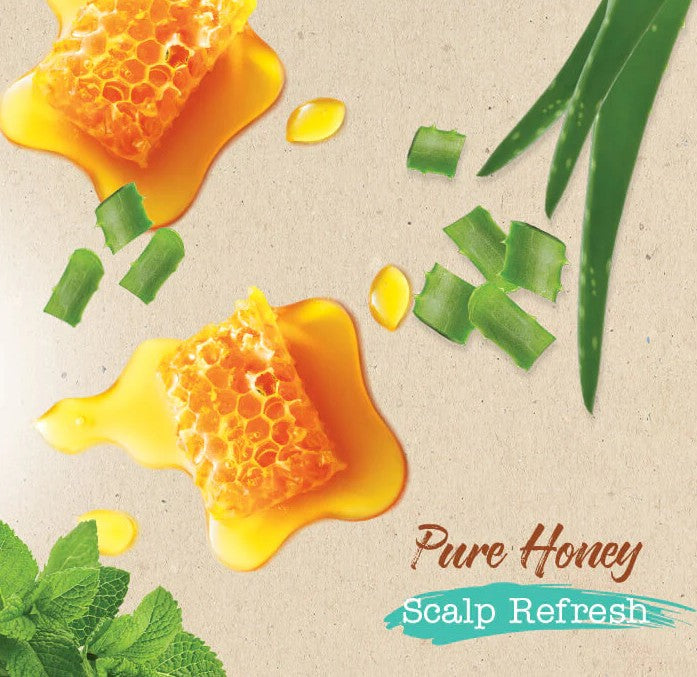 Creme of Nature Pure Honey Scalp Refresh Restorative Daily Scalp Cream 135g