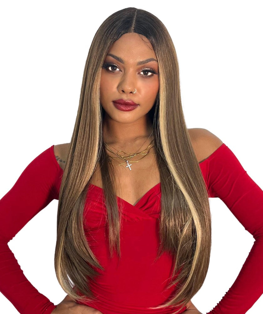 Sleek Spotlight 101 Synthetic Lace Front/ Parting Wig - Tessa