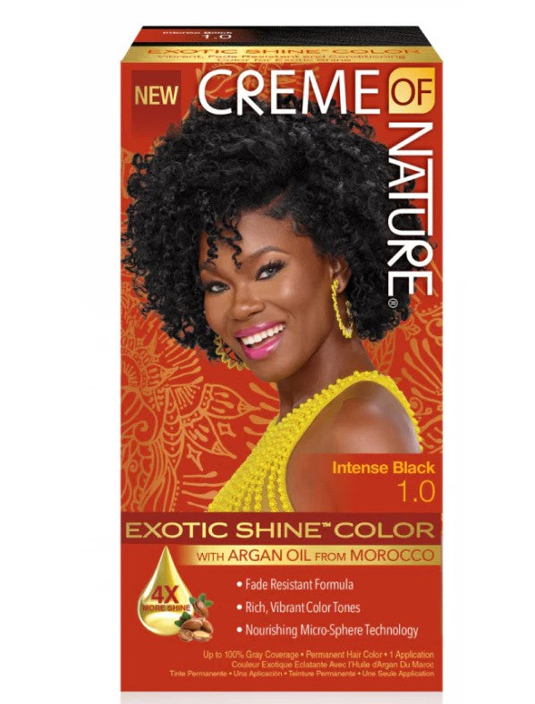 Creme Of Nature Exotic Shine Permanent Hair Dye With Argan Oil - All Colours