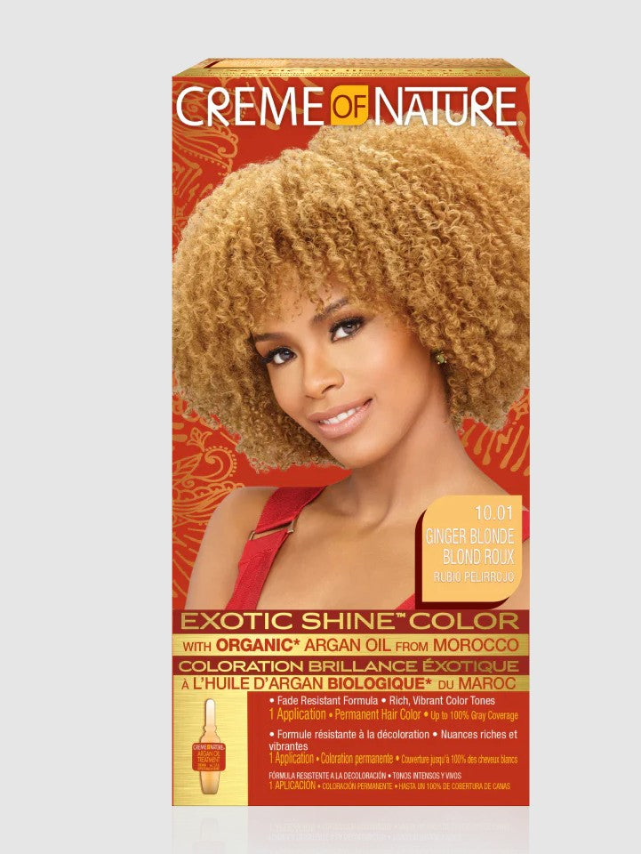 Creme Of Nature Exotic Shine Permanent Hair Dye With Argan Oil - All Colours