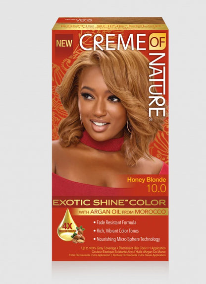 Creme Of Nature Exotic Shine Permanent Hair Dye With Argan Oil - All Colours