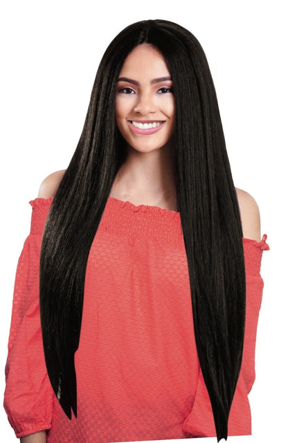 Obsession Lace Front Human Hair Fusion Natural Texture & Wave Hair Wig - Ayleen