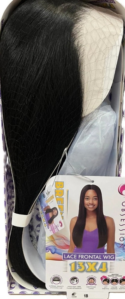 Obsession Synthetic Swiss Lace Front Free Part HD 13x4 Lace Wig - Breena
