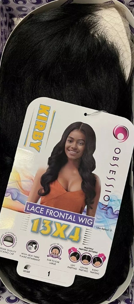 Obsession Synthetic Swiss HD 13x4 Lace Front Free Part Long Hair Wig - Kirby