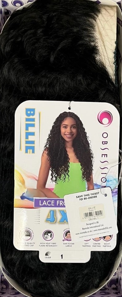 Obsession Synthetic Swiss HD 4x4 Lace Front Free Part Wig - BILLIE