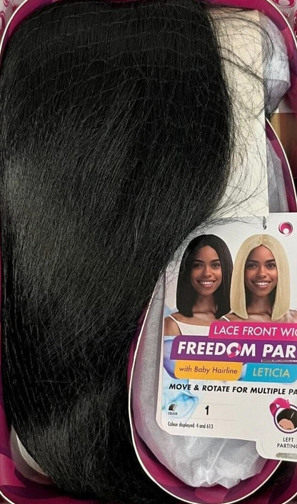 Obsession Synthetic Lace Front Free Part Hand Tied Wig - Leticia