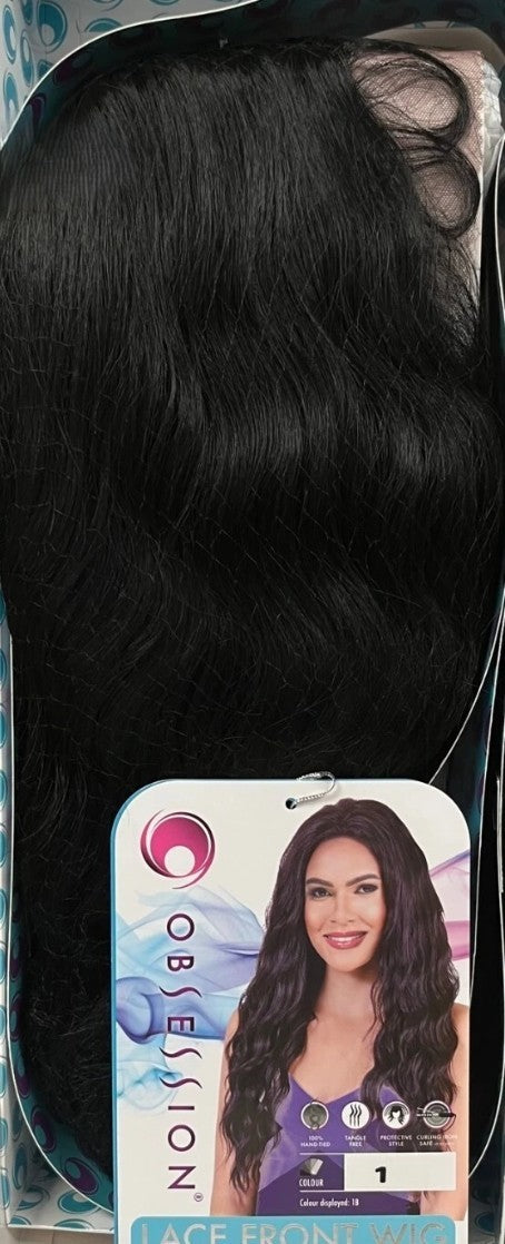 Obsession Lace Front Human Hair Fusion Wig - Chelsea