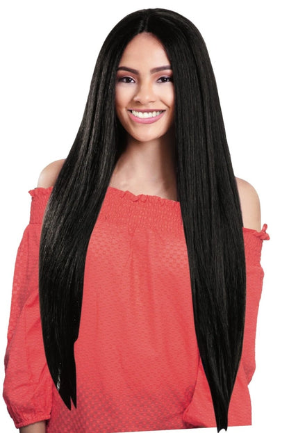 Obsession Lace Front Human Hair Fusion Natural Texture & Wave Hair Wig - Ayleen