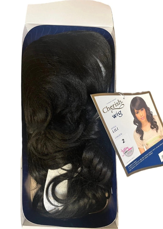 Cherish Synthetic Natural long Curly Hair Wig - LILI