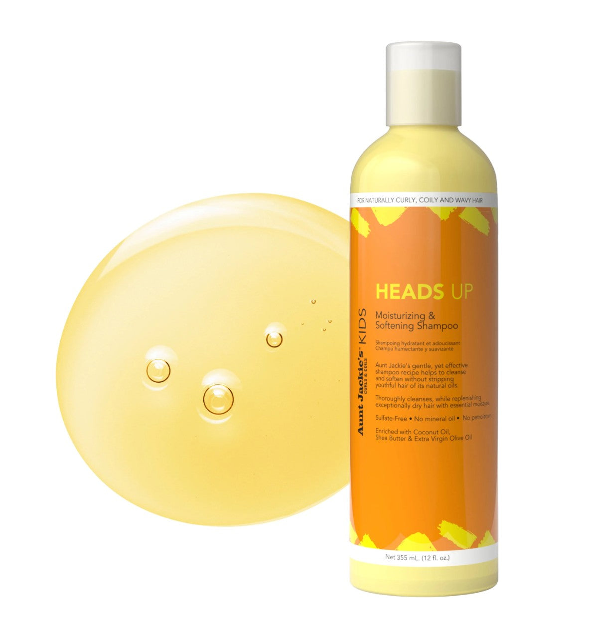 Aunt Jackie’s Girls Heads Up Moisturizing & Softening Shampoo 355ml