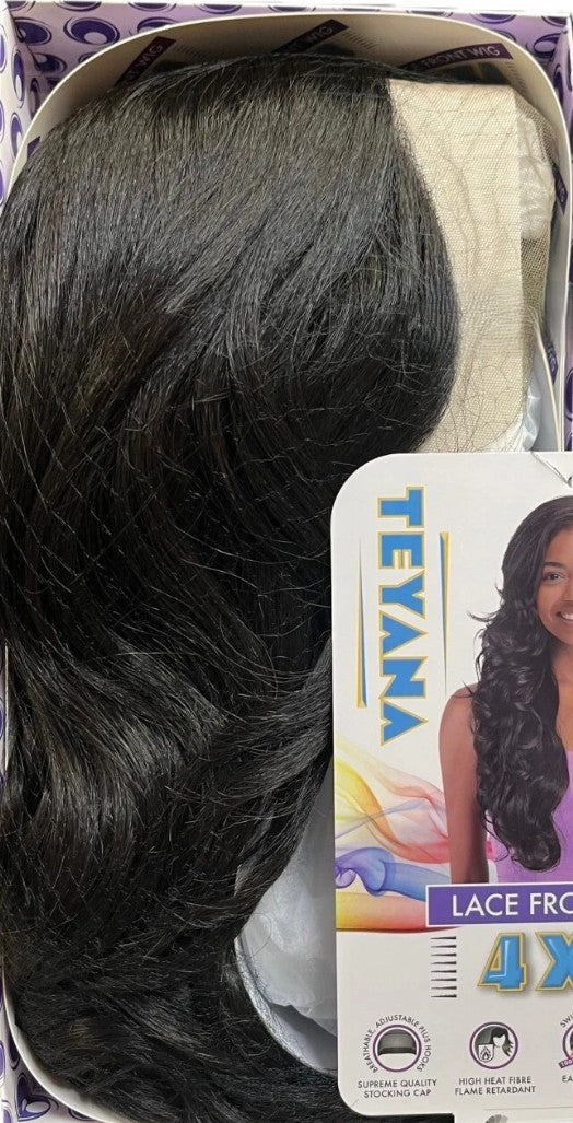 Obsession Synthetic Swiss HD 4x4 Lace Front Free Part Wig - TEYANA