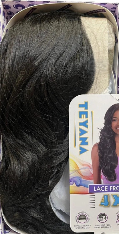 Obsession Synthetic Swiss HD 4x4 Lace Front Free Part Wig - TEYANA